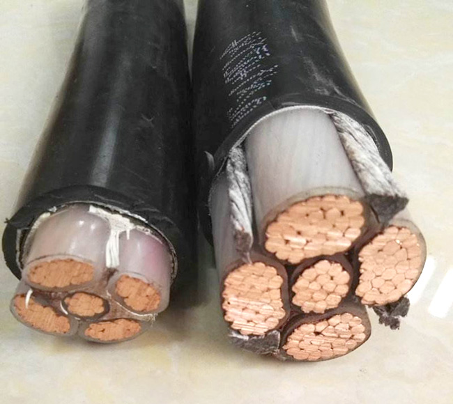 冠纜國(guó)標(biāo)電纜，廣東國(guó)標(biāo)電纜（YJV 4+1）